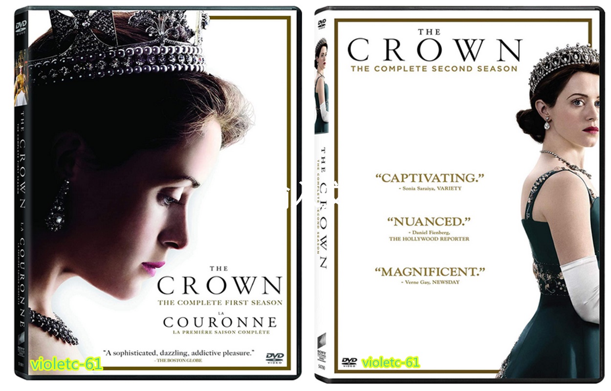 Dvd The Crown Saison 1 2 3 The Crown Season 1 & 2 Complete DVD (8-Disc,US REGION 1) 300263023274